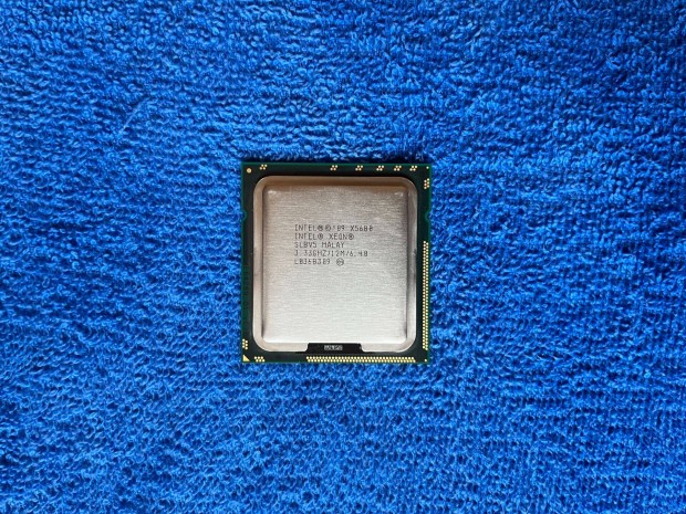 6 darab Intel Xeon 6 magos LGA1366 processzor egyben elad