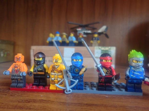 6 db LEGO Ninjago figura csomag 