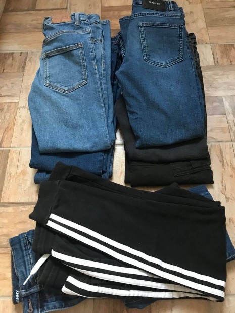 6 db gyerek farmer +(1 db farmer,1 db adidas nadrg ajndk)