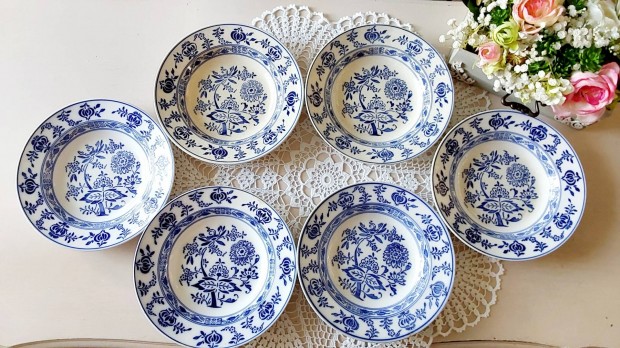 6 db-os kk hagymamints Villeroy&Boch porceln mlytnyr szett