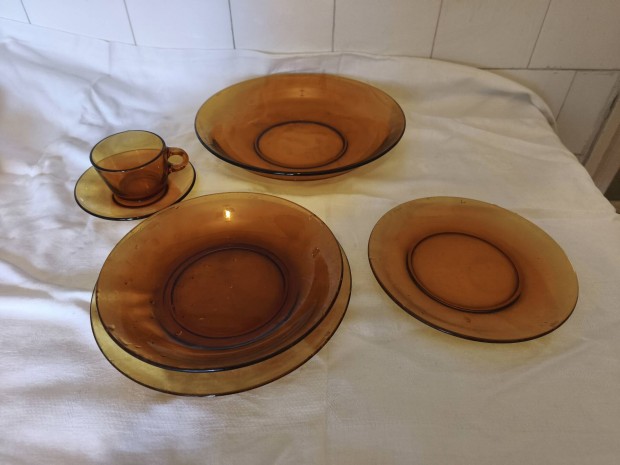 6 db-os t�ny�r k�szlet retro �tl�tsz�