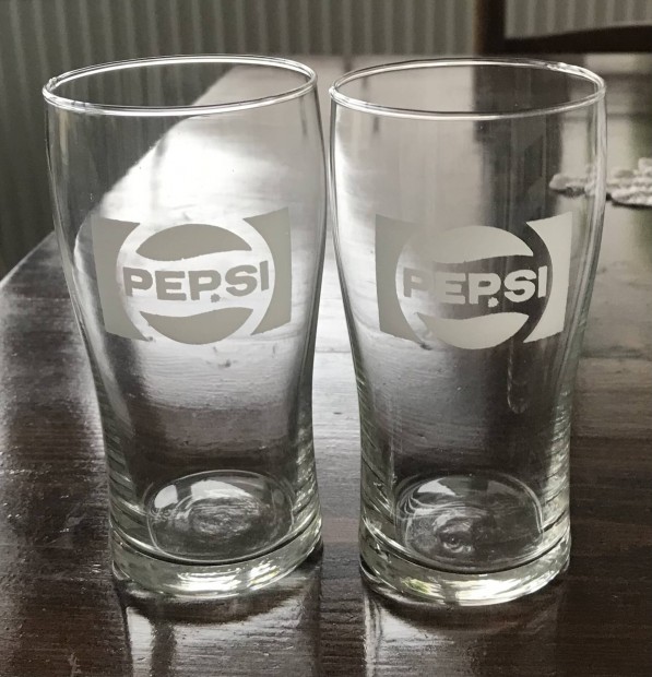 6 db pepsikolas pohar