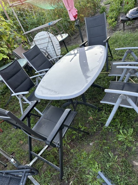 6 szemlyes kerti btor 