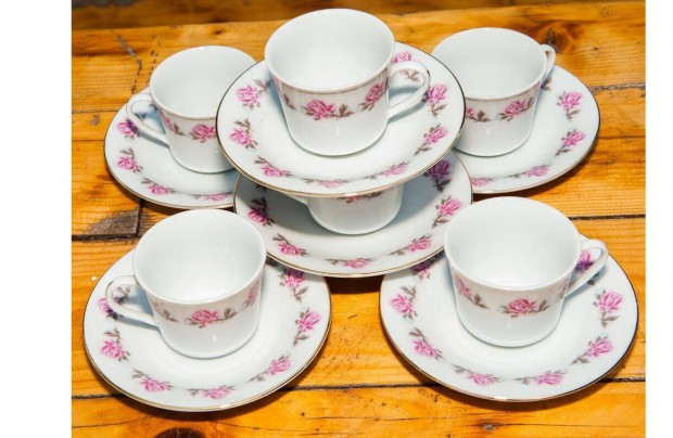 6 szemlyes knai porceln kvs szett