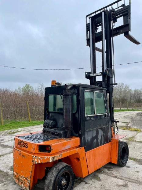 6 tonna teherb�r�s� Steinbock Boss tarrgonca elad�