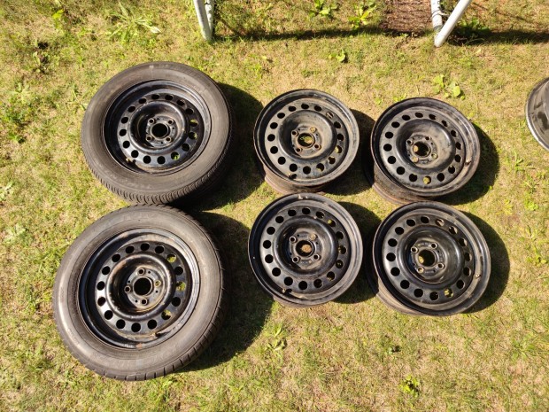 6db BMW E30 lemezfelni 14" jtszs csapats kerk 