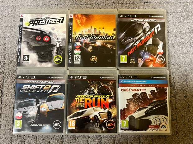 6db Eredeti Need for Speed NFS Playstation 3 PS3 játék