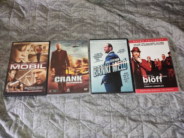 6db Jason Statham DVD egyben 