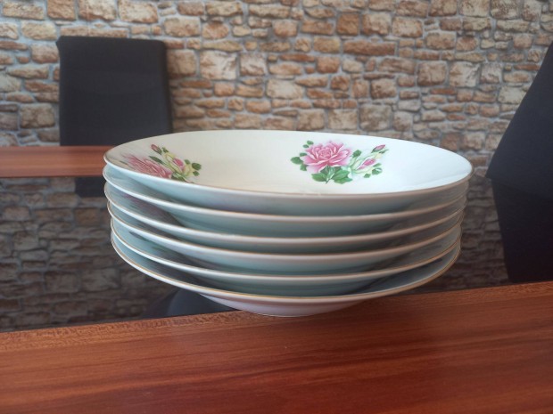 6db Kinai porcel�n m�ly t�ny�rk�szlet