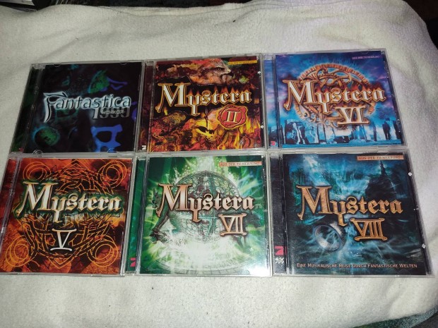 6db Mystera/Fantastica Cdegyben(6CD)(Enigma,Era,Queen,Adiemus,Clannad)