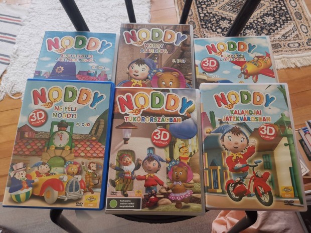 6db Noddy DVD animcis mese sorozat