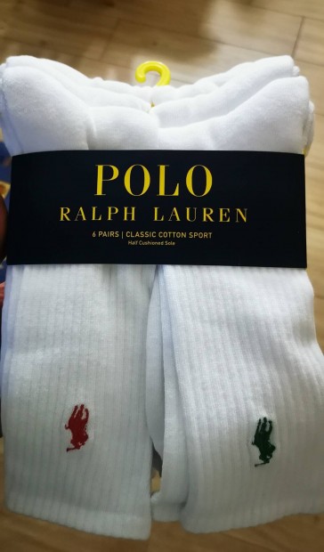 6db Polo Ralph Lauren frfi zokni 43-46