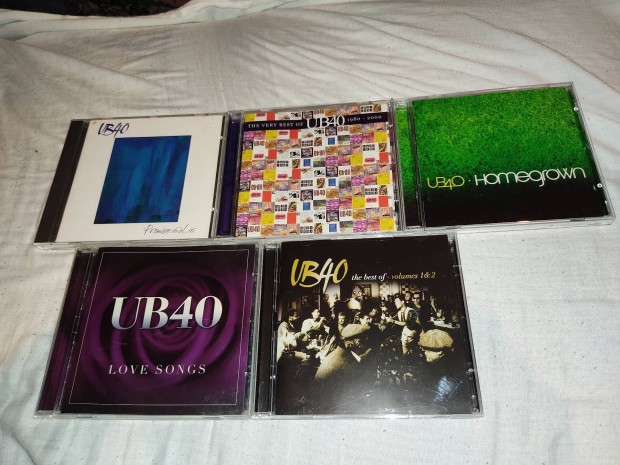 6db UB40 CD+1 db Ali Campbell CD (8lemez) egyben 