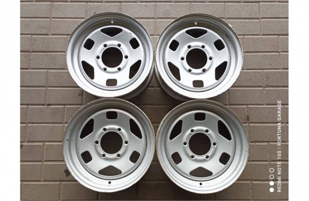 6x139.7 15" Opel Campo 4X4 hasznlt lemezfelni garnitra (R138)