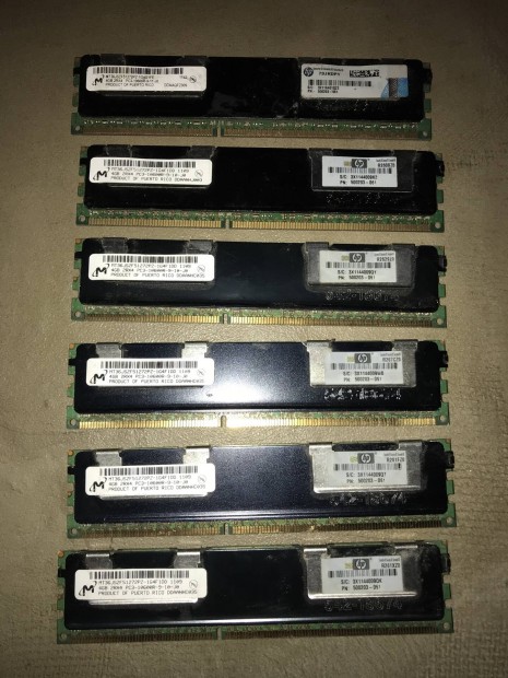 6x 4Gb DDR PC memria