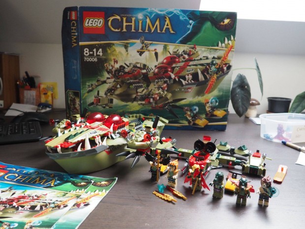 70006 LEGO Chima - Cragger parancsnoki hajja