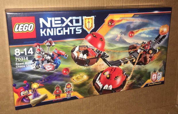 70314 LEGO  Nexo Knights. A Szrnyek ura harci szekere