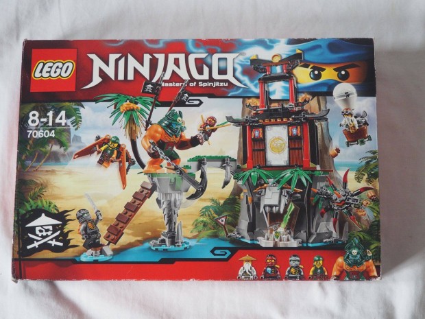 70604 LEGO Ninjago - Az zvegy tigris szigete Bontott