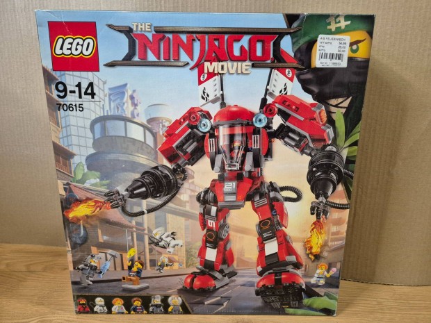 70615 Lego Ninjago Tűzgép robot 2017' Új, bontatlan