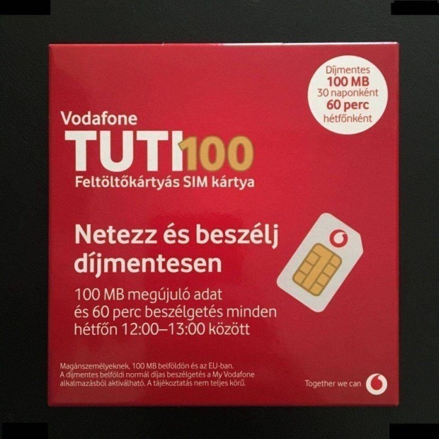 70/2-250-260 Vodafone SIM Krtya J Knny Marketing Arany VIP Szm