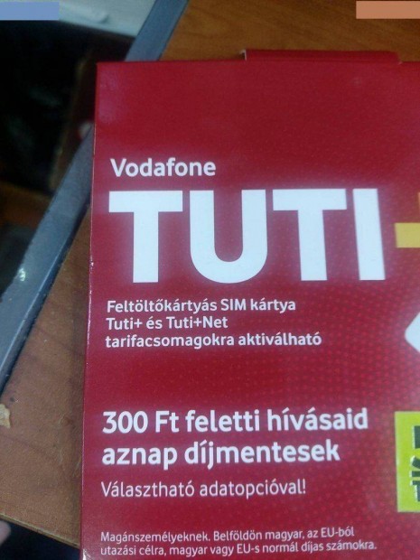 70/53-0-515-0 Vodafone SIM Krtya Knny Marketing Arany VIP szmmal