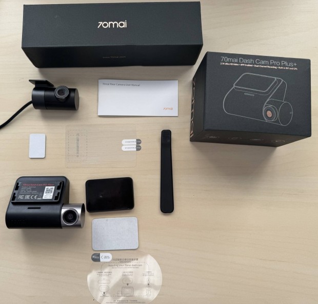 70mai Dash Cam Pro Plus + RC06 menetrgzt kamerk, dashcam