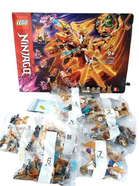 71774 LEGO(R) NINJAGO(R) &#8211; Lloyd Ultra aranysrknya (bontott,