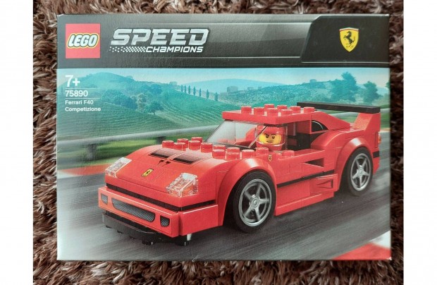 75890 LEGO Speed Champions Ferrari F40 Competizione - j, Hibtlan!