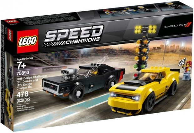 75893  LEGO(R) Speed Champions &#8211; 2018 Dodge Challenger SRT