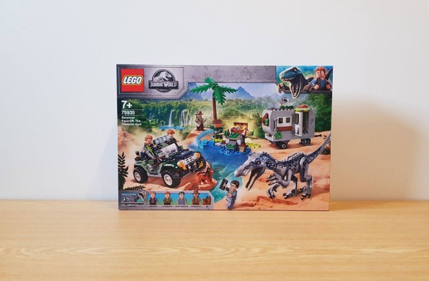 75935 LEGO Jurassic World - Baryonyx bonyodalom: A kincsvadászat