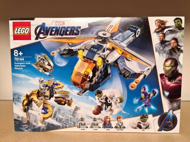 76144 Lego Super Heroes Hulk helikopteres mentse j, bontatlan