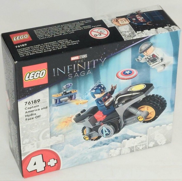 76189 LEGO(R) Marvel &#8211; Amerika Kapitny s Hydra szemtl