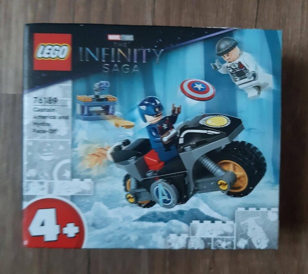 76189 Lego Marvel - Amerika Kapitny s Hydra szemtl szemben (j)