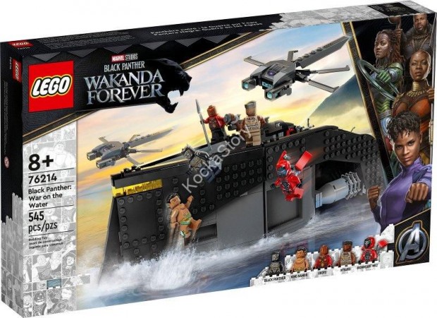 76214 LEGO(R) Marvel Fekete Prduc Mindrkk Wakanda &#8211; Harc a