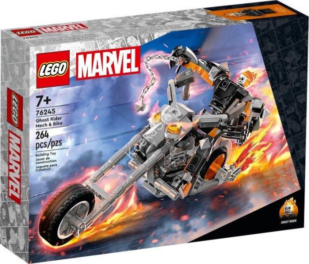 76245 LEGO(R) Marvel &#8211; Szellemlovas robot s motor elad