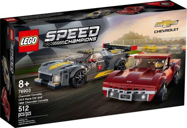 76903 LEGO(R) Speed Champions – Chevrolet Corvette C8.R Race
