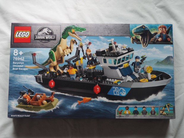 76942 LEGO Jurassic World Baryonyx dinoszaurusz szks