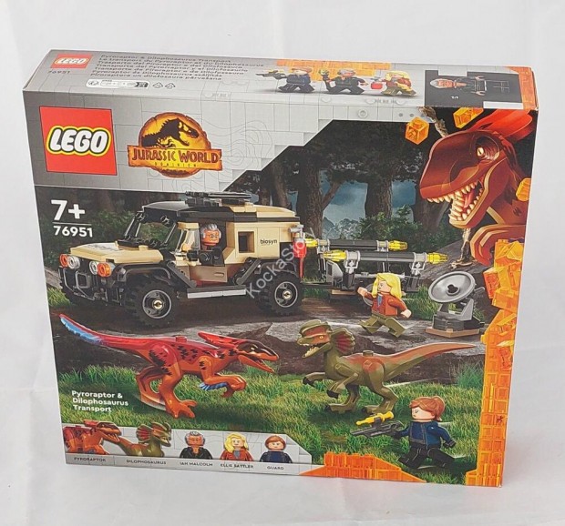 76951 LEGO(R) Jurassic World &#8211; Pyroraptor s Dilophosaurus