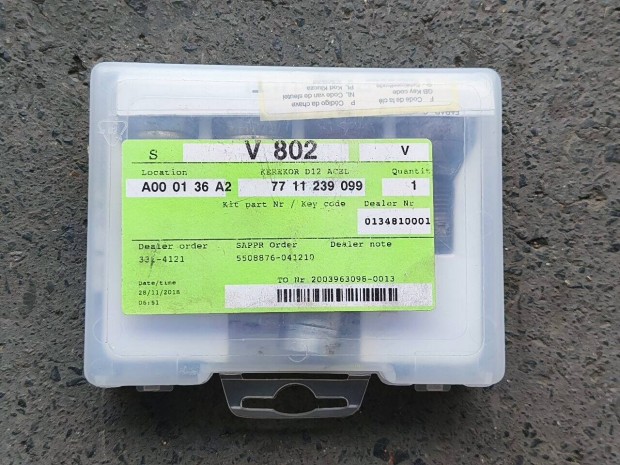 7711239099 Dacia kerékőr gyári 77 11 239 099