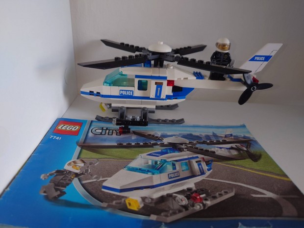 7741 Helikopter Lego city 