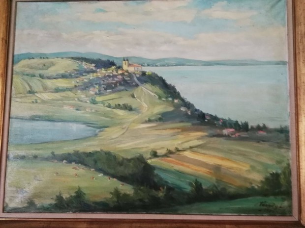 78x98cm olaj festmny Vradi Lajos