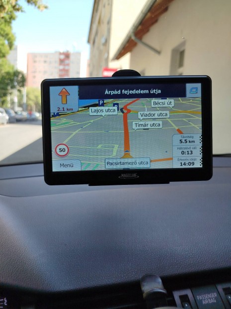 7" GPS , navigáció Igo Primo 2025. máj. Magyaro. térkép kamionos is