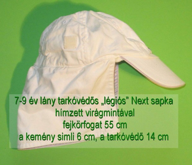 7 - 9 v Next nyri sapka tarkvds fehr virgos fk 55 cm Bp. 12.ker