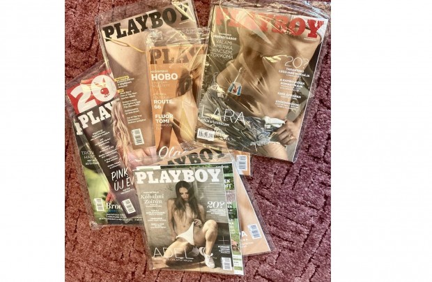 7 db bontatlan csomagols 2019-es magyar Playboy