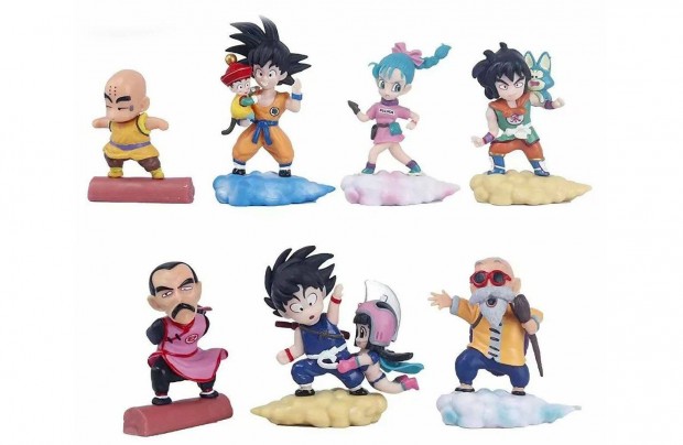 7 db-os Dragon ball Z figura szett