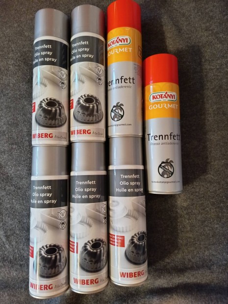 7 flakon Wiberg �s Kot�nyi formalev�laszt� spray