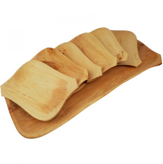 7 r�szes fat�ny�r k�szlet 60cm fa k�n�l�val