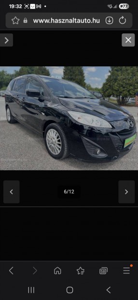 7 szemlyes Mazda 5 elad