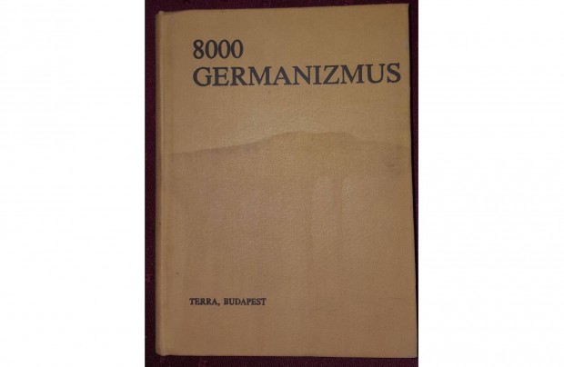 8000 germanizmus, knyv