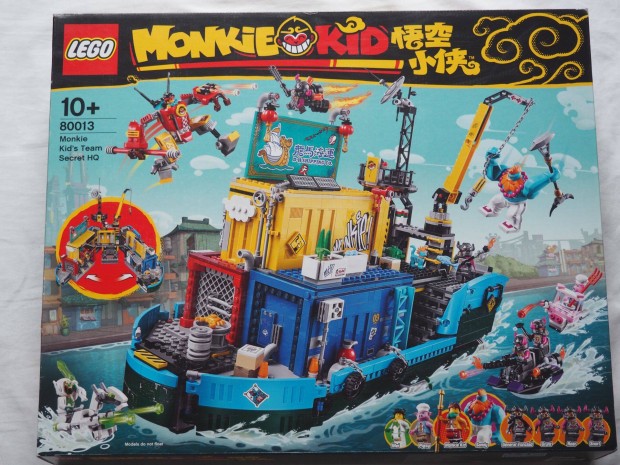 80013 LEGO Monkie Kid - Monkie Kid csapatnak titkos fhadiszl